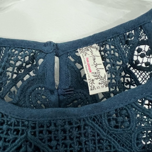 Free People Shea Printed Mini Dress XS - Picture 7 of 8